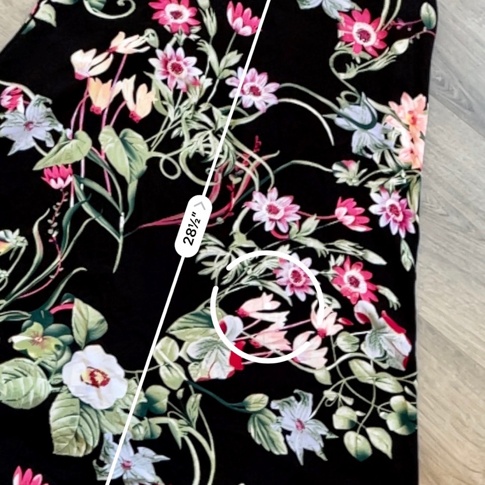 Ms Basic Large Floral Spaghetti String Mini Dress - Picture 12 of 13